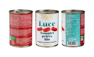 Luce Tomates pelees bio 400g - 1567